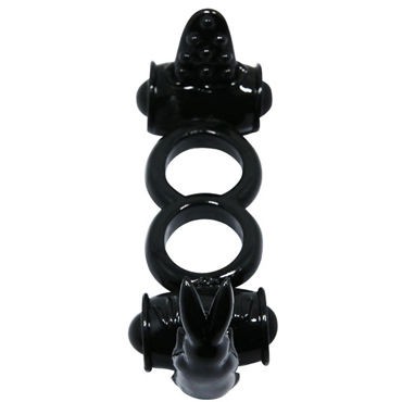 Baile Sweet Vibrating Sweet Ring Двойное, черное