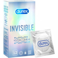Durex Invisible XXL, 12 шт