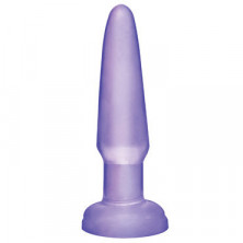 Pipedream Basix Rubber Works Beginners Butt Plug, фиолетовая