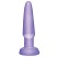 Pipedream Basix Rubber Works Beginners Butt Plug, фиолетовая