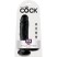Pipedream King Cock With Balls 20 см, черный