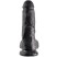 Pipedream King Cock With Balls 20 см, черный