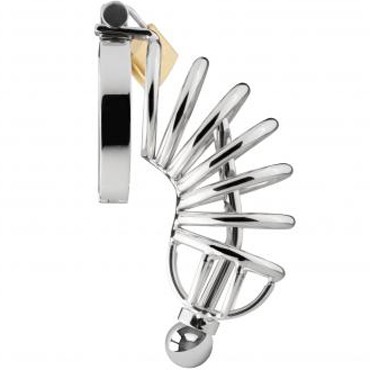 Sinner Long Metal Dilator, серебристый