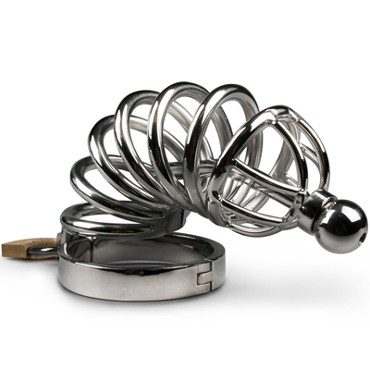 Sinner Long Metal Dilator, серебристый