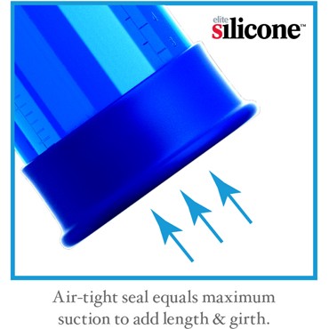 Pipedream Classix Auto-Vac Power Pump, синяя