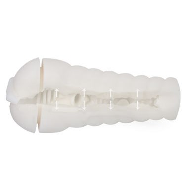 Baile Prettylove Sally Мастурбатор, бело-золотой