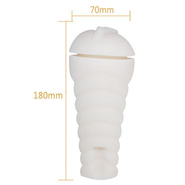 Baile Prettylove Sally Мастурбатор, бело-золотой