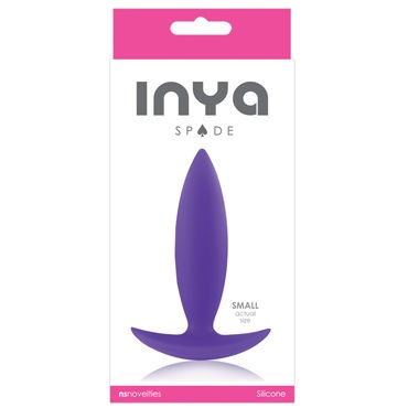 NS Novelties Inya Spades Small, фиолетовая