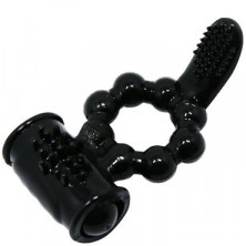 Baile Sweet Ring С Анальным Отростком, черное