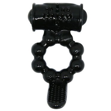 Baile Sweet Ring С Анальным Отростком, черное