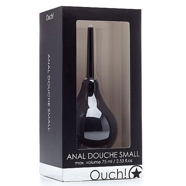 Ouch! Anal Douche Small, черный