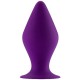 Shots Toys Butt Plug with Suction Cup Medium, фиолетовая