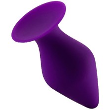 Shots Toys Butt Plug with Suction Cup Medium, фиолетовая