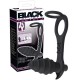 You2Toys Black Velvets Ring & Plug + Vibe, черное