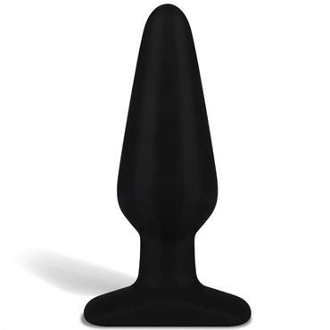 Erotic Fantasy All About Anal Butt Plug, черный, 12 см