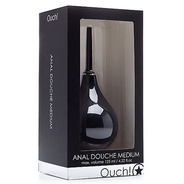 Ouch! Anal Douche Medium, черный