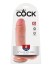 Pipedream King Cock With Balls 20 см, телесный