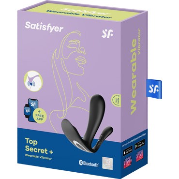 Satisfyer Top Secret+, черный