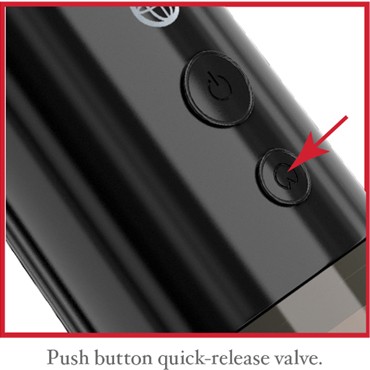 Pipedream Classix Auto-Vac Power Pump, черная