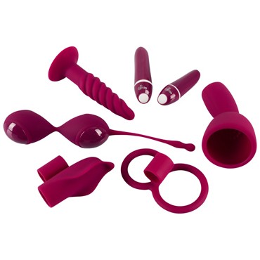 Sweet Smile Couple's Toy Set 7, красный