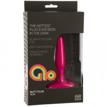 Doc Johnson GLO Slim, розовая