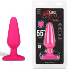 Erotic Fantasy All About Anal Butt Plug, розовый, 12 см