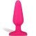 Erotic Fantasy All About Anal Butt Plug, розовый, 12 см