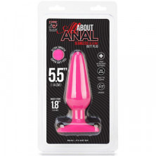 Erotic Fantasy All About Anal Butt Plug, розовый, 12 см