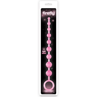 NS Novelties Firefly Pleasure Beads, розовая