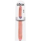 Pipedream Tapered Double Dildo 41 см, телесный