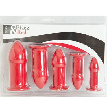 Toyfa набор втулок, красный