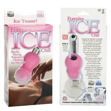 California Exotic Foreplay Ice Chill Massagers, розовый
