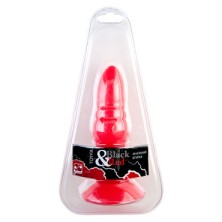 ToyFa Black&Red Анальная втулка, красная