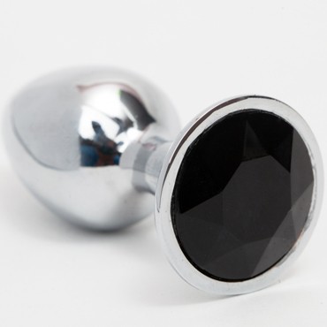 4sexdream Анальная ювелирка M, серебристый/черный