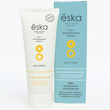 Ёska 2 в 1 Натуральное масло, 75 мл
