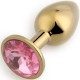 Play Secrets Rosebud Butt Plug Small, золотой/розовый