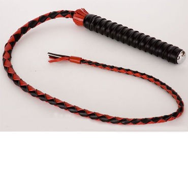 Toyfa-leather плетка красная