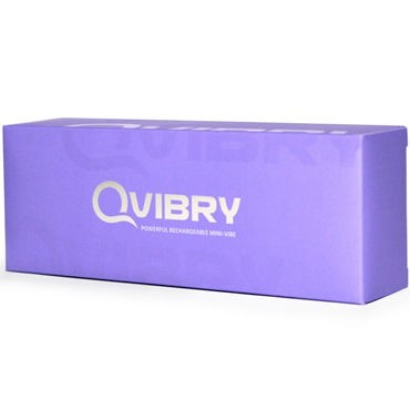 Qvibry вибратор, фиолетовый