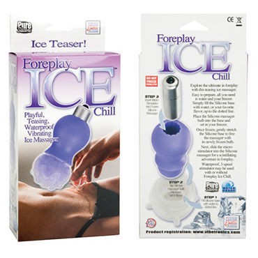 California Exotic Foreplay Ice Chill Massagers, фиолетовый
