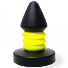 Keep Burning Анальная втулка, черно-желтая