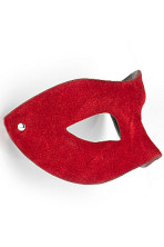 Shots Toys Eye Mask Suede, красная