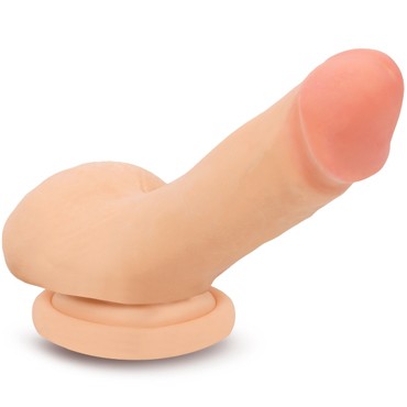 Пикантные штучки Небольшой фаллоимитатор с присоской 15х3 см, телесный