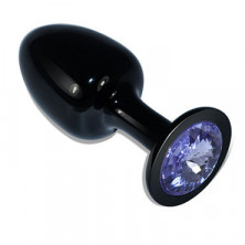 LoveToy Metal Анальный плаг, черный