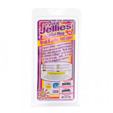 Doc Johnson Crystal Jellies Medium, фиолетовый