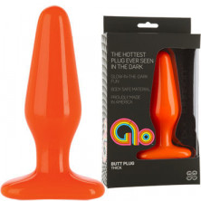 Doc Johnson GLO Thick, оранжевая