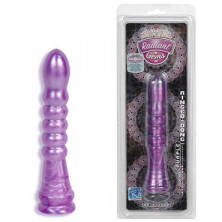 Doc Johnson Radiant Gems Ringed Dong, фиолетовый