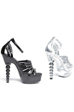 Ellie Shoes Josephina, серебристый