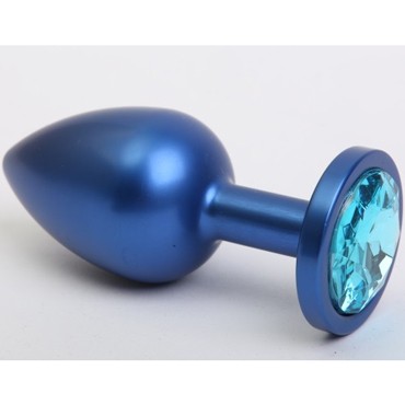 4sexdream Анальная пробка малая, синяя