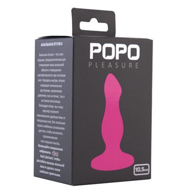 ToyFa Popo Pleasure Анальная втулка 10,5 см