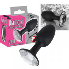 You2Toys Diamond S Анальный плаг, черный